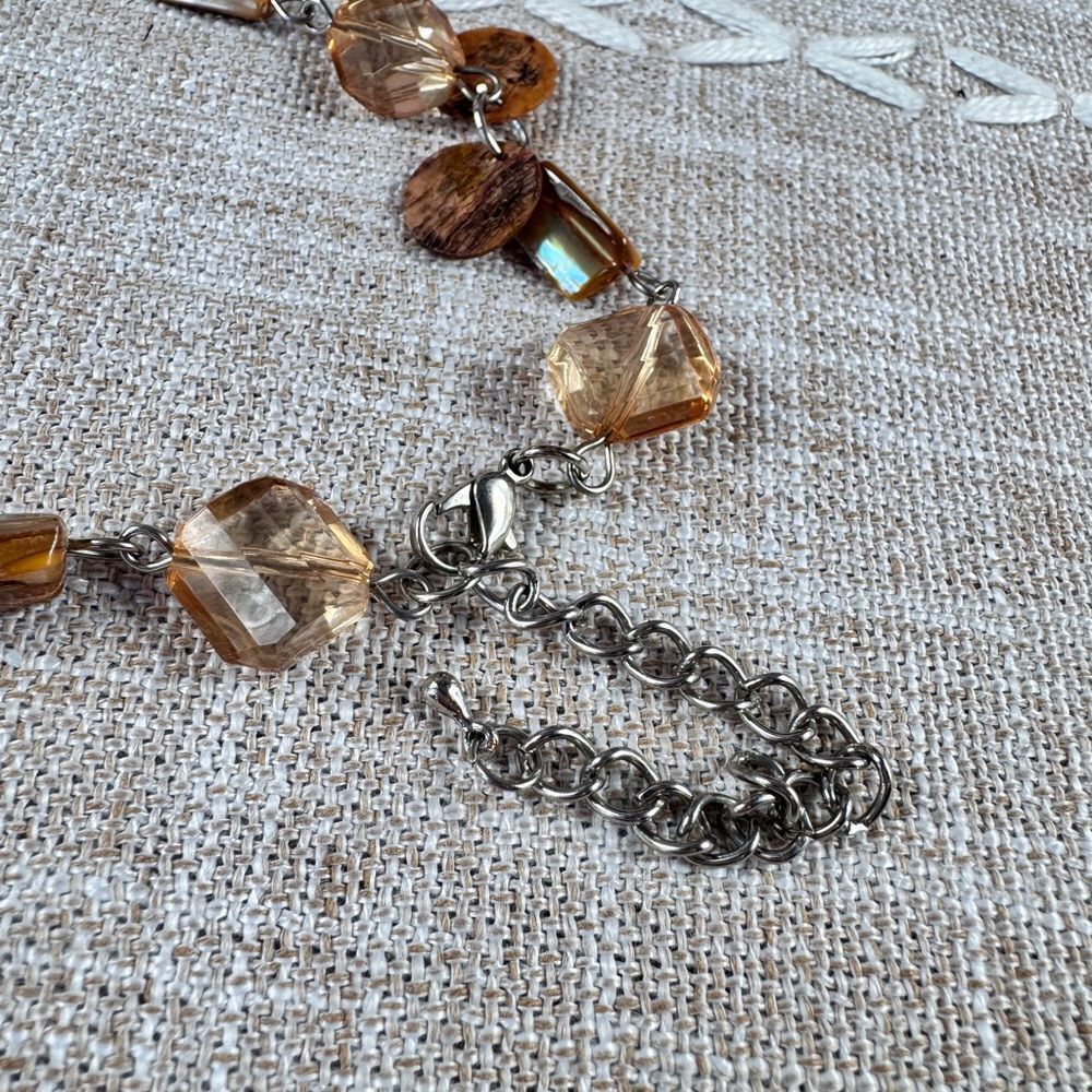 Abalone & Shell Necklace - Picture 4 of 11